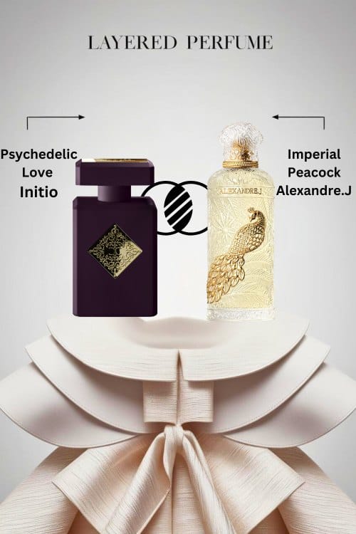 Layering Psychedelic Love by Initio & Imperial Peacock by Alexandre.J