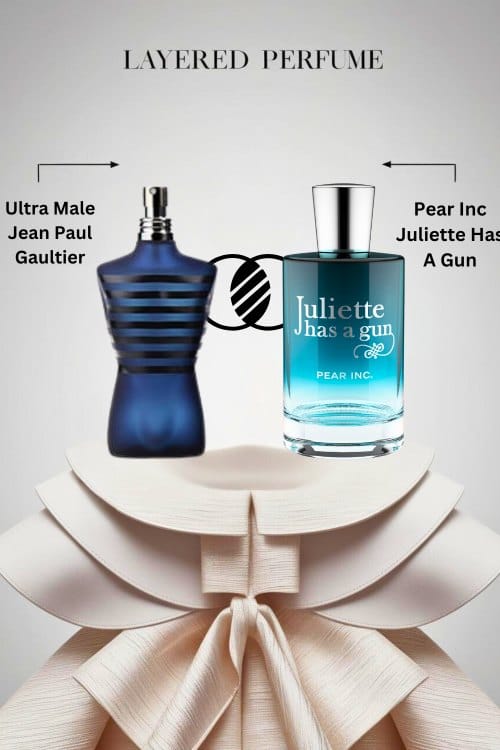 Layering: Ultra Male by Jean Paul Gaultier & Pear Inc