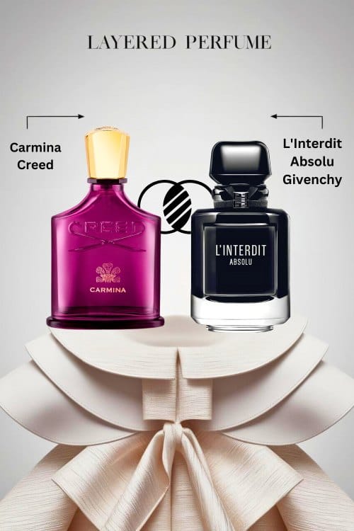 Layering Creed Carmina & Givenchy L’Interdit Absolu