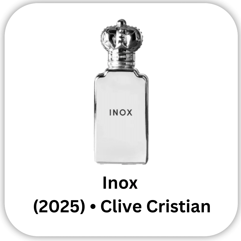 Inox Clive Cristian Pefume Bottle