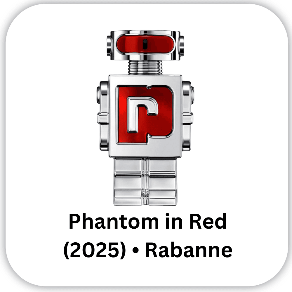 Phatom in Red Rabbane Perfume Bottle